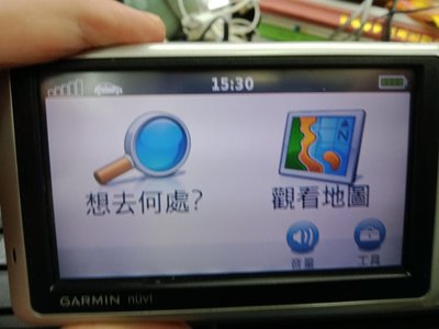 大媽桂二手屋，GARMIN nuvi 1300導航機，GPS，made in Taiwan，台灣製，狀況穩定，快速，會附一條非原廠充電線，網路最低，便宜賣
