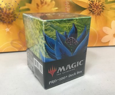 《真》卡盒 魔法風雲會 黑蓮花 UP 牌盒 適用 卡片 收納 收藏