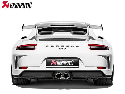【樂駒】Akrapovic PORSCHE 911 GT3 991.2 尾段 鈦合金 排氣管 尾飾管 輕量化 系統