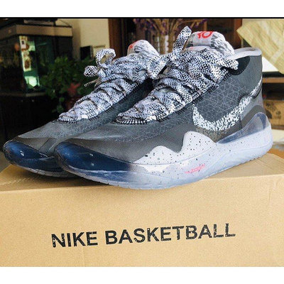 【小明潮鞋】耐克Nike Zoom KD 12 杜蘭特 黑 籃球 高幫 厚底 運耐吉 愛迪達