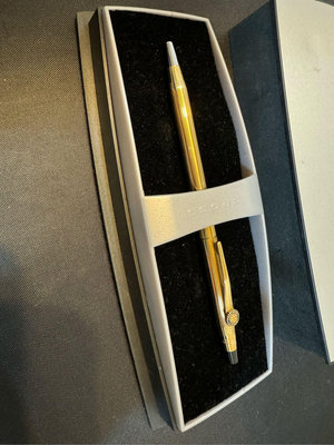 美國高仕 Cross 經典世紀系列10k包金款原子筆(非萬寶龍百利金派克西華)005