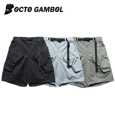 [NMR] OCTO GAMBOL 24 S/S Radial Visor Shorts 特殊剪裁立體口袋短褲