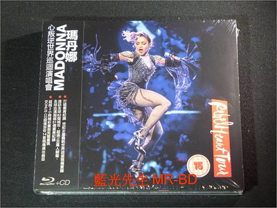 [藍光BD] - 瑪丹娜  心叛逆世界巡迴演唱會 Madonna BD  CD 雙碟版 ( 台灣正版