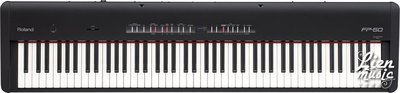 『立恩樂器』免運優惠 Roland FP-50 88鍵 黑色 數位電鋼琴 電子琴 FP 50 不含琴架