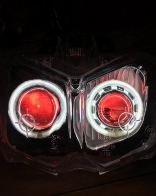 BWSR LED魚眼大燈總成 LED雙色溫 LED雙光 BWSR大燈改裝