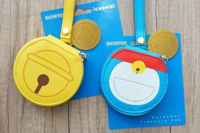[卡博館] 哆啦A夢 百寶袋 鈴鐺 icash 2.0 Doraemon 收納包 造型卡 零錢包