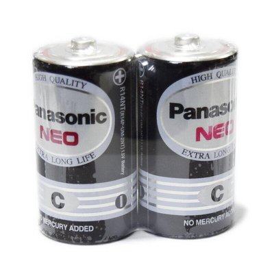 國際牌 2號碳鋅電池 Panasonic環保碳鋅電池『2入』2號電池【GU245】 久林批發