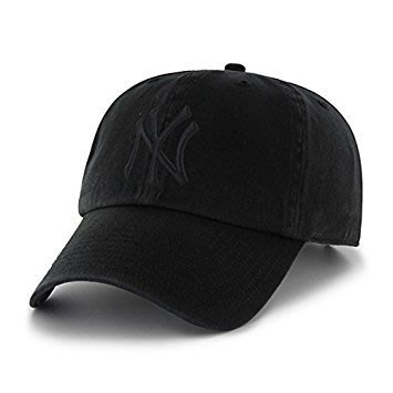 現貨在台 47 BRAND NEW YORK YANKEES CLEAN UP 棒球帽  老帽 全黑