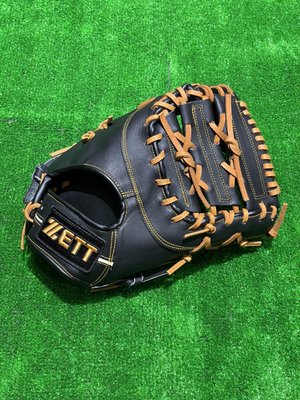 棒球世界全新 ZETT棒球一壘手專用手套(BPGT-81213)特價黑色