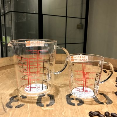 ‧瓦莎咖啡‧ HARIO CMJW200 玻璃手把量杯200ml