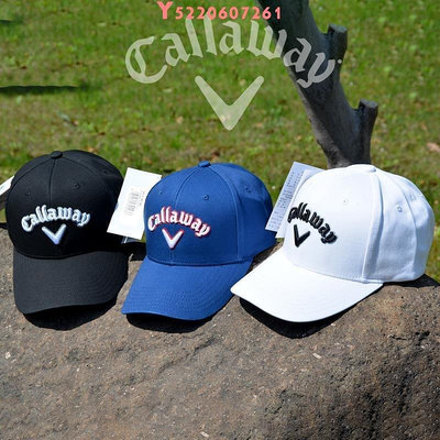 20新款callaway卡拉威兒童高爾夫球帽全棉青少年長帽檐運動帽子