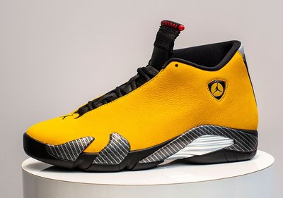 Basa Sneaker Air Jordan 14 Retro SE Ferrari YellowBQ3685-706