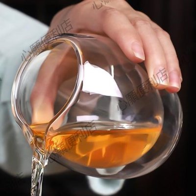 皇家茶器耐熱加厚雙層玻璃公道杯 隔熱防燙真空高硼硅勻杯分茶器-心願便利店