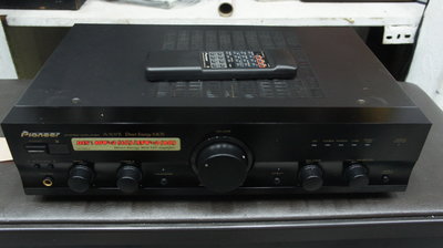 Pioneer A-307R 雙聲 道 擴大機 有原廠搖控器   8成 新 MOS FET 黑膠輸入