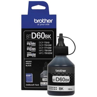 Brother BTD60BK  黑色盒裝 原廠填充墨水 適用於T310 T510W T810W T910DW