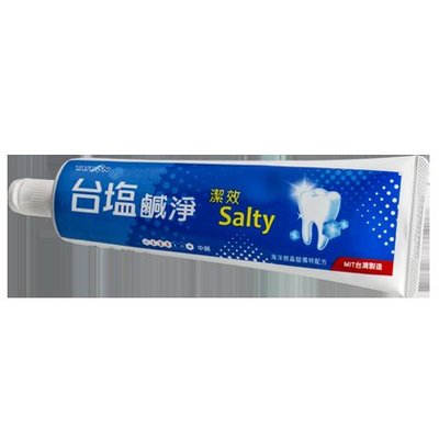 台鹽生技鹹淨潔效牙膏*6條