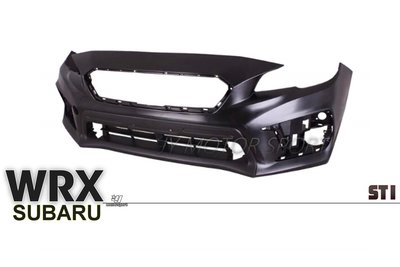 小傑車燈精品--全新 速霸陸 SUBARU WRX , STI 2018 18 年 前保桿 前保 素材 台灣製造