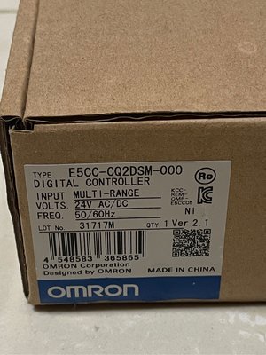 OMRON(オムロン) 數字溫度控制器 温度調節器(デジタル調節計) E5CC-CQ2DSM-000