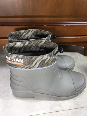 雨鞋 DI JAN 短筒野迷 - 灰 25cm UK6 EU40 US7 附鞋墊和鐵片