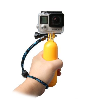 泳 現貨 GoPro 防丟繩 - 快乾 尼龍 高速運動攝影機 SJ4000 小米 小蟻 山狗 手繩 防摔 浮力棒 自拍棒
