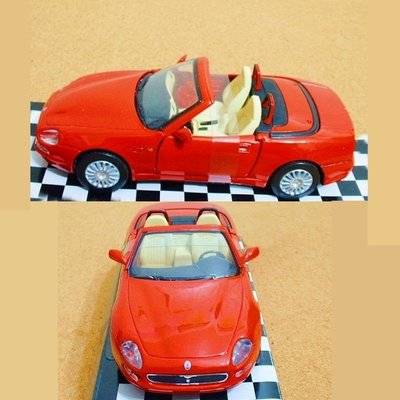 （特價商品）【牟根玩具】1995年 MASERATI SPYDER 汽車