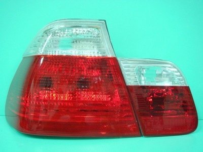 ☆小傑車燈家族☆全新高品質BMW E46 2門 4門紅白倒車燈(內側) 一顆750元DEPO製