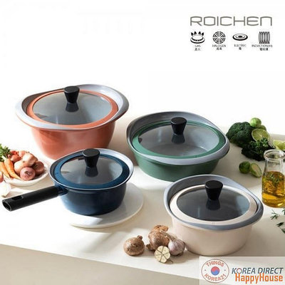 【現貨】韓國直運 官方正品 Roichen 填滿不粘IH感應陶瓷鍋4種