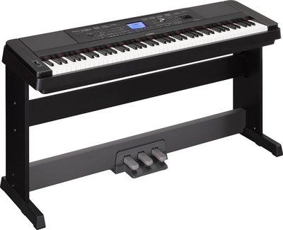 ♪♪學友樂器音響♪♪ YAMAHA DGX-660 BK 黑色 附三踏板 數位鋼琴 電鋼琴 88鍵鋼琴觸鍵