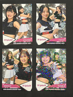 2023 BBM Dancing Heroine 日本職棒啦啦隊 千葉羅德隊 亮面版平行卡 4張一起賣