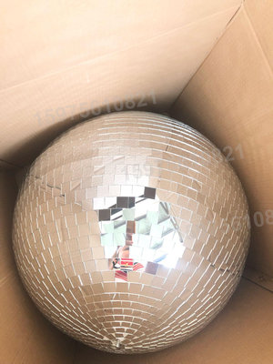 玻璃球50厘米60cm玻璃舞臺閃光燈球鏡面反射disco ball反光球燈