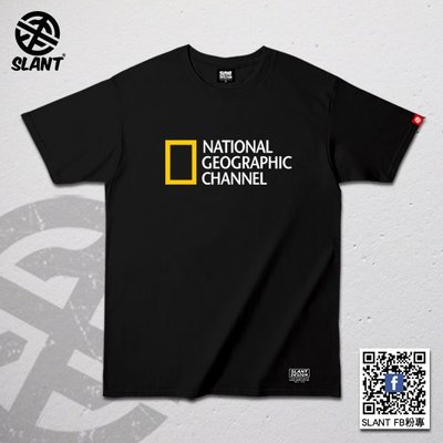 SLANT 國家地理頻道 National Geographic logoT恤 短袖純棉T恤 多色可以選