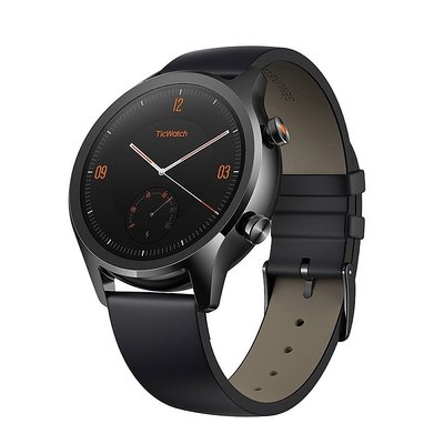 TicWatch C2 SmartWatch 都會經典智慧手錶-黑色
