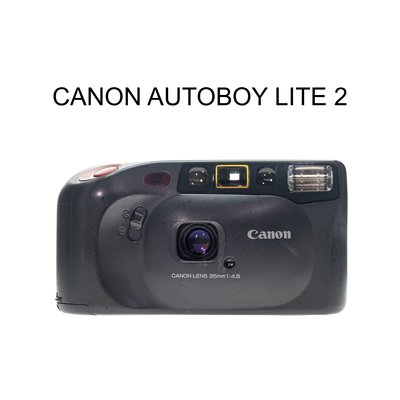 【廖琪琪昭和相機舖】CANON AUTOBOY LITE 2 定焦 底片相機 傻瓜 含電池 保固一個月
