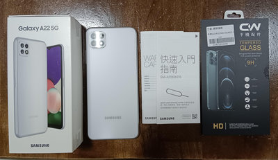 二手~SAMSUNG Galaxy A22 5G (4G+64G) 白色 (過保)