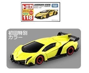 TOMY TOMICA 多美小汽車 藍寶堅尼 lamborghini veneno NO.118 初回限定