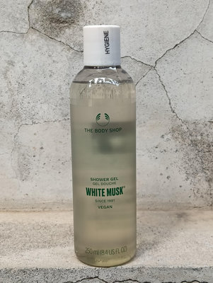 The Body Shop 白麝香沐浴膠250ml 全新百貨公司貨