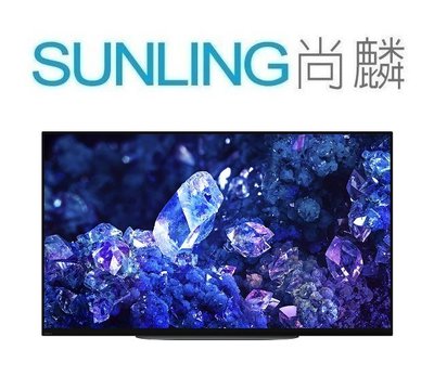 SUNLING尚麟 SONY 48吋 4K OLED 液晶電視 XRM-48A90K 聯網 Google TV 歡迎來電