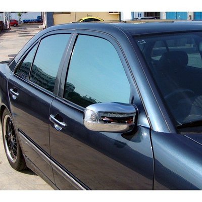 【JR佳睿精品】1995-2002 Benz E W210 E200 E300 改裝 鍍鉻後照鏡蓋 後視鏡蓋 配件