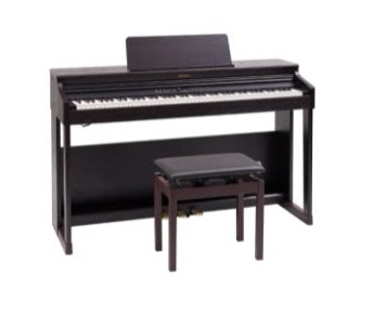 (預購.缺貨中)Roland RP701 滑蓋式 電鋼琴 / 深玫瑰木色 附原廠琴架 踏板 鋼琴椅 台灣樂蘭公司貨
