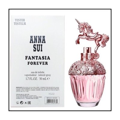 【香舍】剩一 Anna Sui Fantasia Forever 安娜蘇 粉紅獨角獸 女性淡香水 Tester 50ML