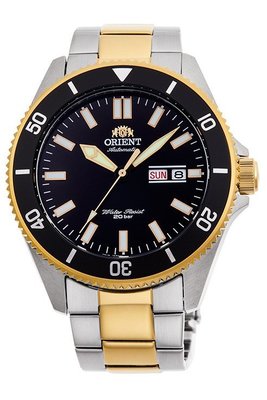 [時間達人] ORIENT 東方錶 WATER RESISTANT系列 200m潛水錶 鋼帶款 黑色 RA-AA0917