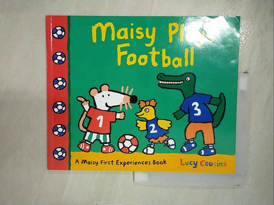 【書寶二手書T1／少年童書_E32】Maisy Plays Football_Lucy Cousins
