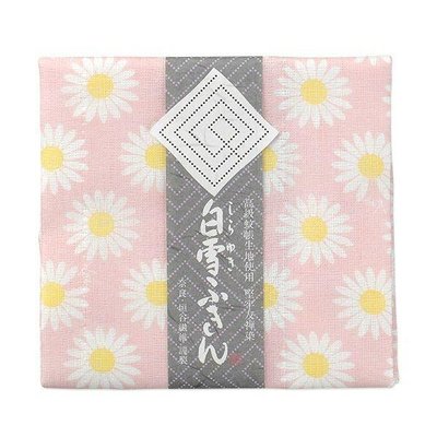 [現貨～] 日本 奈良 友禪染 白雪拭巾 家事巾 抹布 - 花朵 #日本製