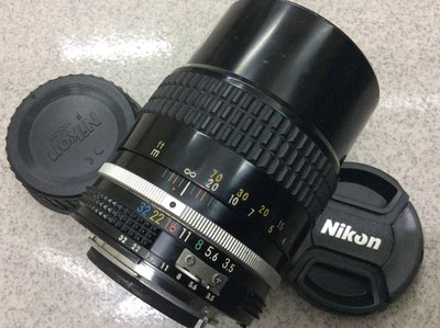 [保固一年][高雄明豐] Nikon Nikkor 135mm f3.5 Ai 手動對焦鏡頭 便宜賣 [723016]