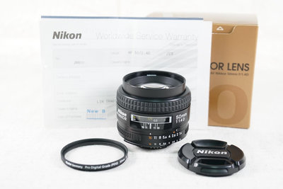 Nikon AF Nikkor 50mm F1.4D 中距定焦鏡頭 公司貨