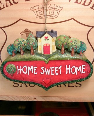 “SWEET HOME”聖誕節Poly吊飾：聖誕節 吊飾 擺飾 居家 家飾 禮品 雜貨