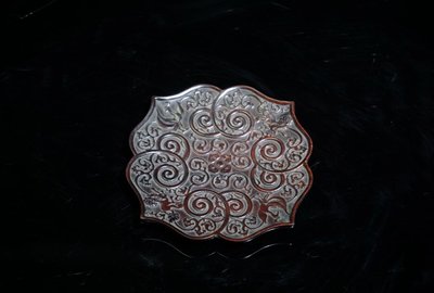 紅木小煙碟，寬9.5厘米，41113【厚道古玩】XJL古玩 收藏 古董