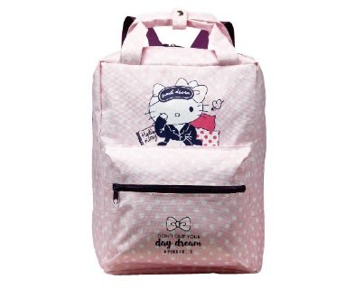 Hello Kitty眨眼點點後背包 背包 揹包 粉紅背包 包包 手提包 粉紅控的最愛 可愛背包
