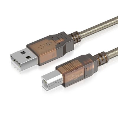 USB延長線浮太usb打印線5米15米打印機數據線方口加長線帶芯片信號~新北五金專賣店