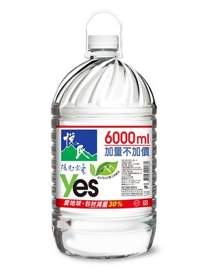 悅氏天然水 家庭號 6000mlx2入(箱)